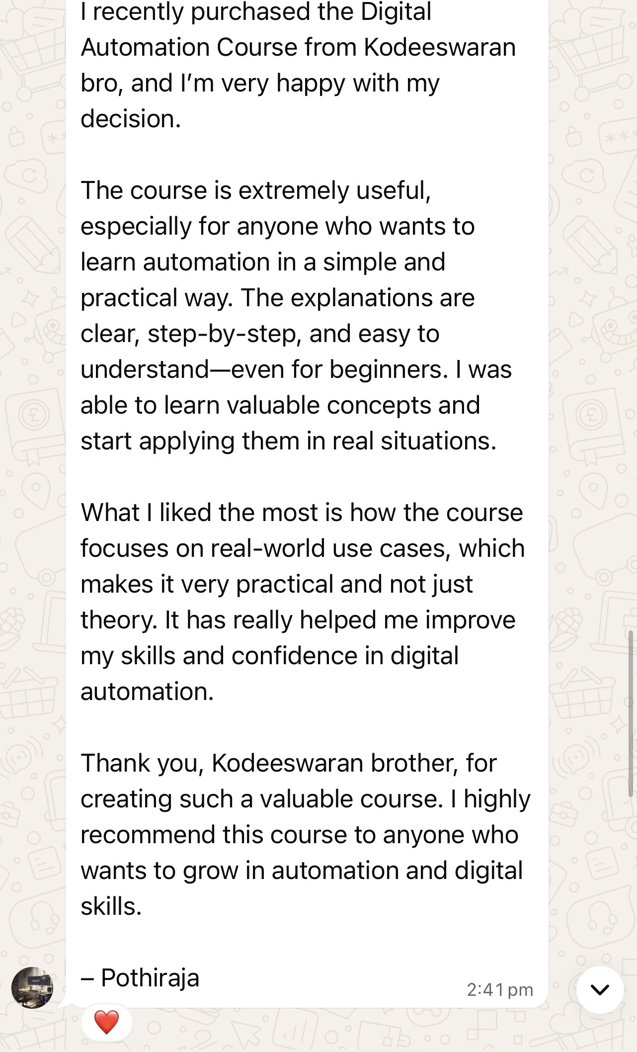 Feedback